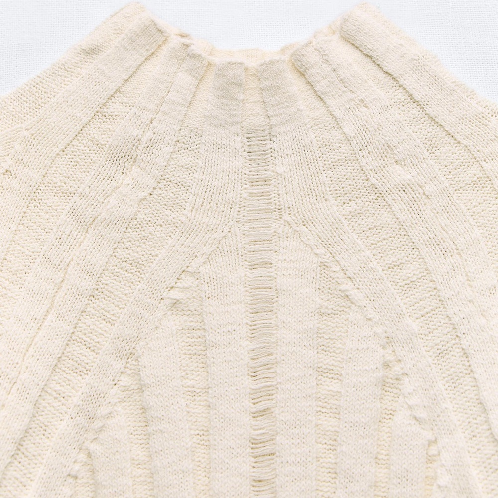 🎁Zara Ribbed Knit Cotton Sweater - New🎁 - Picture 6 of 15